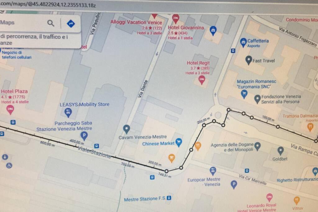 Esclusive Family Apartment 梅斯特雷 外观 照片